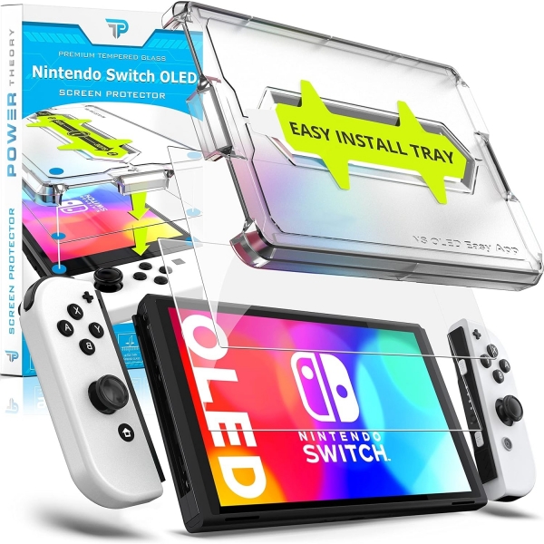 Power Theory Nintendo Switch OLED Ekran Koruyucu 