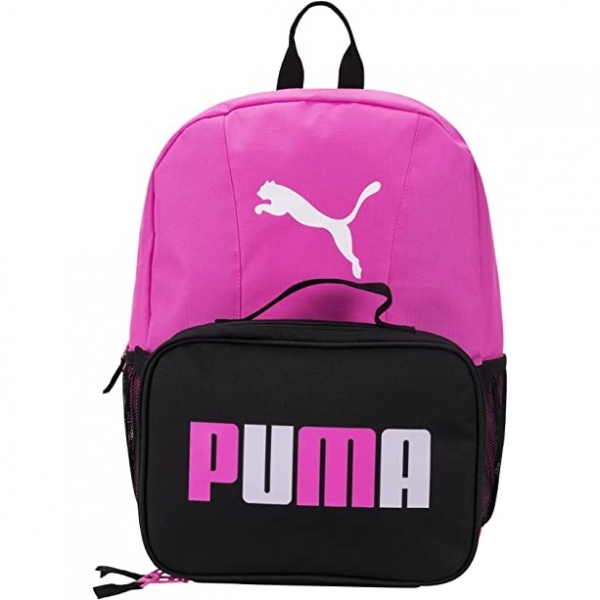 Puma Okul antas ve Beslenme antas Set (Siyah/Pembe)