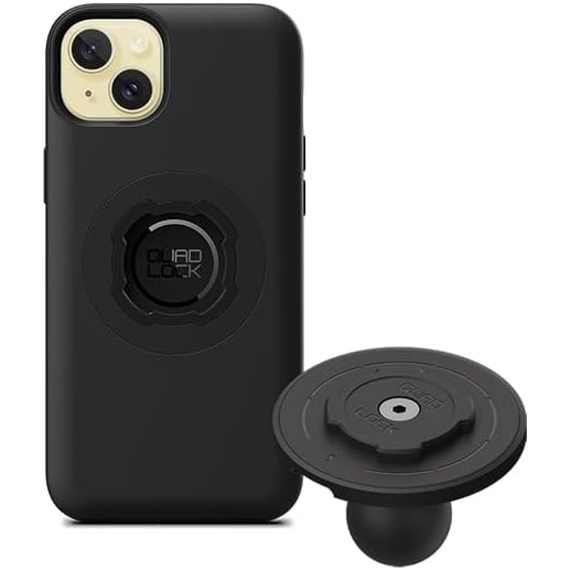 Quad Lock iPhone 15 Plus MAG Kablosuz arj Bal Set