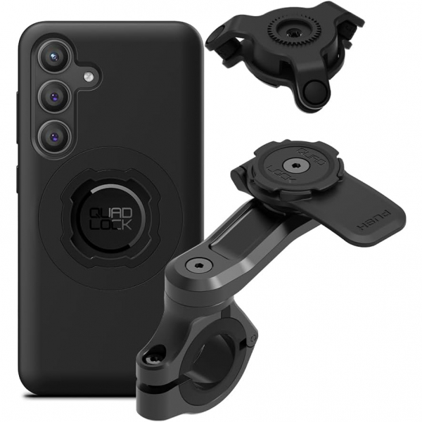 Quad Lock Galaxy S24 MAG Titreimli Gidon PRO Seti