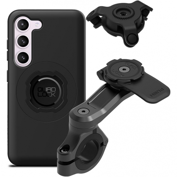 Quad Lock Galaxy S23 MAG Titreimli Gidon PRO Seti