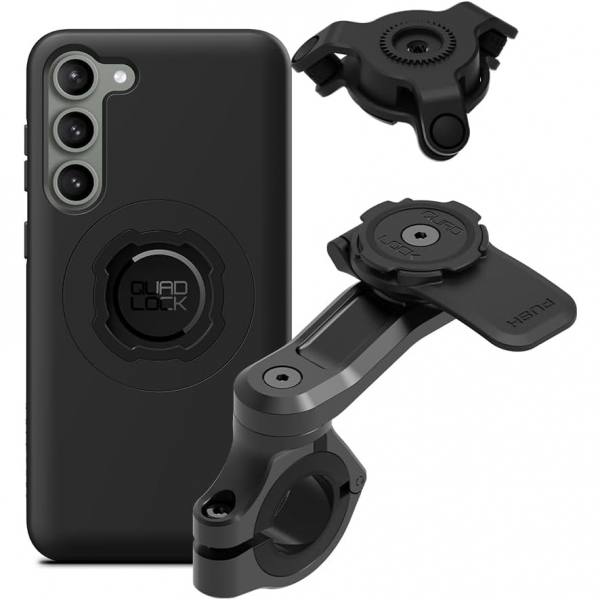Quad Lock Galaxy S23 Plus MAG Titreimli Gidon PRO Seti