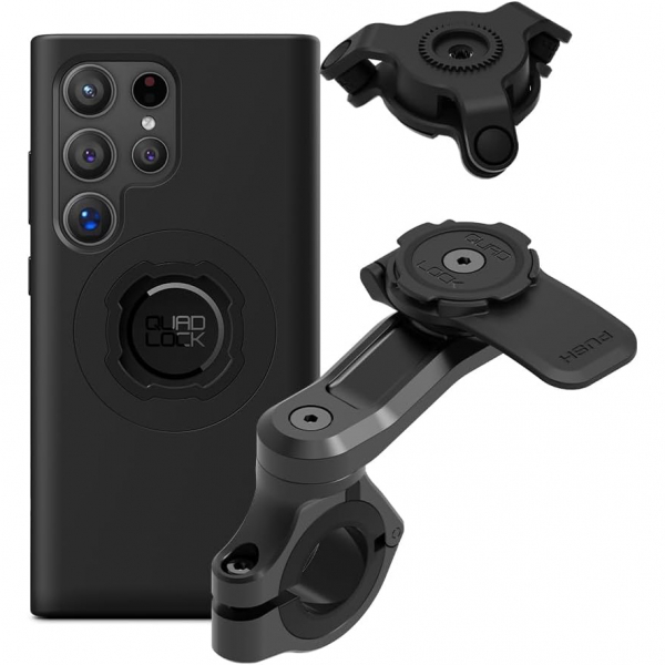 Quad Lock Galaxy S24 Ultra MAG Titreimli Gidon PRO Set