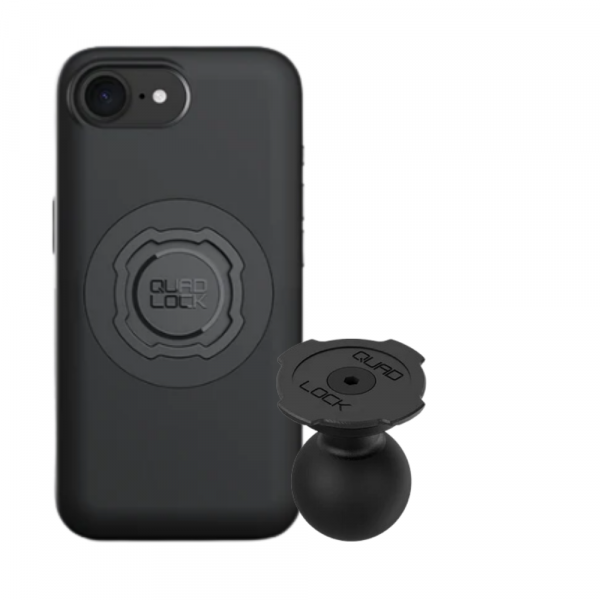 Quad Lock iPhone 16e MAG Araba i Top Adaptr