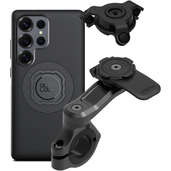Quad Lock Galaxy S25 Ultra MAG Titreimli Gidon PRO Set
