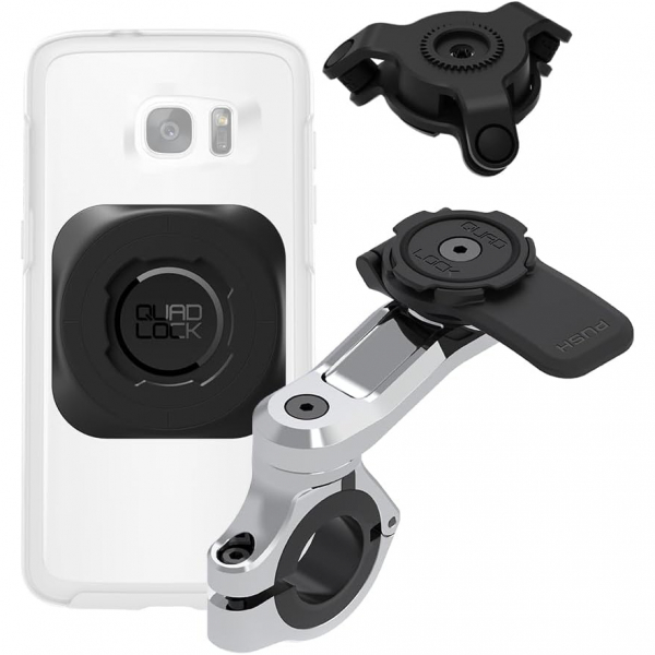 Quad Lock Universal MAG Titreimli Chrome PRO Seti