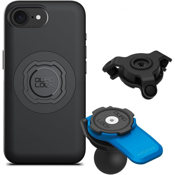 Quad Lock iPhone 16e MAG Motosiklet Seti