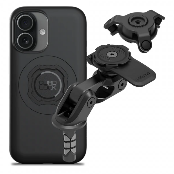 Quad Lock iPhone 17 Titreimli MAG atal Sap Set