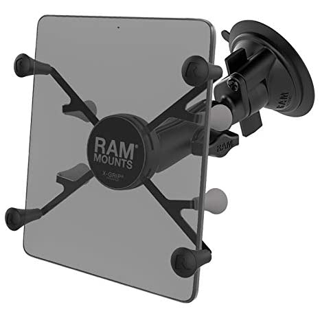 RAM X-Grip Twist-Lock Vantuzlu Tablet Tutucu (8 inç)