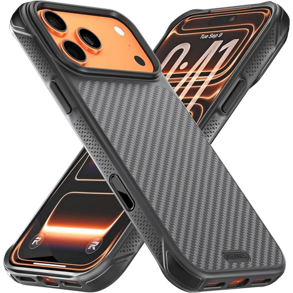 REBEL Apple iPhone 17 Pro Max Aramid Fiber Klf