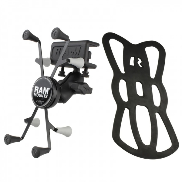 Ram Mounts 7/8 in Uyumlu Parlama Korumal Kelepe Tabanl X-Grip Tablet Yuvas RAM-B-177-UN8U