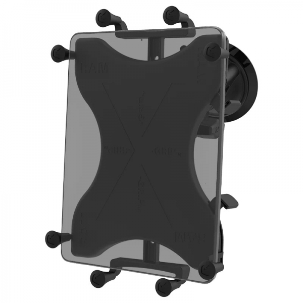 Ram Mounts X-Grip ve Twist-Lock 9/10 in Uyumlu Tablet Vantuz Montaj Seti RAM-B-166-UN9U