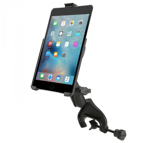 Ram Mounts iPad Mini 4/5 Uyumlu Boyunduruk Kelepe Montajl EZ-Rollr Tablet Yuvas RAM-B-121-AP20U