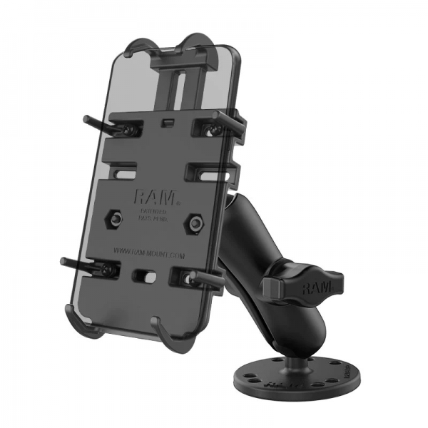 Ram Mounts Delme Tabanl Quick-Grip Yayl Telefon Yuvas RAM-B-138-PD3U