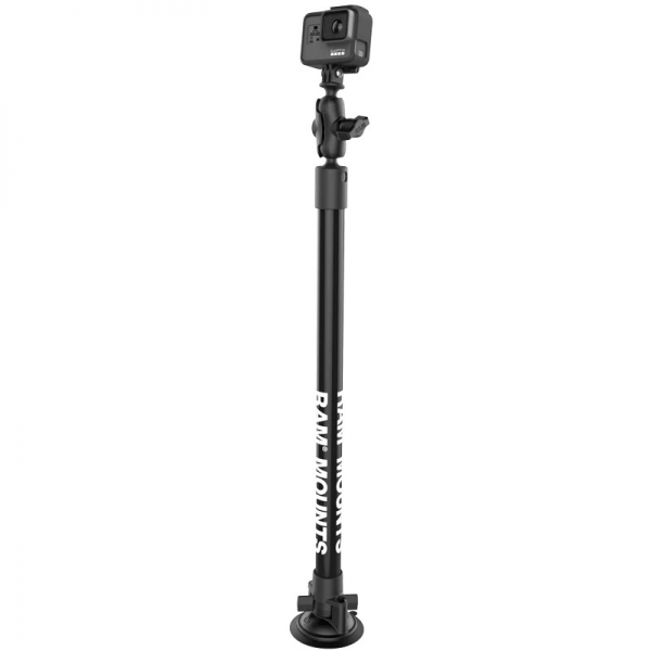 Ram Mounts Twist-Lock 45 cm Direk Ve Kamera Adaptr le Vakum Montaj Seti RAP-224-18-A-GOP1