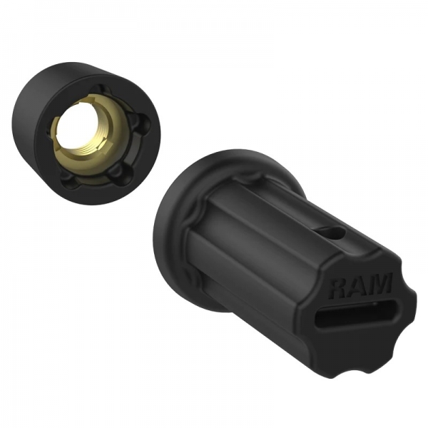 Ram Mounts D ve E Boy Soket Kollar in 5-Pin Gvenlik Somunu RAP-S-NUT5-5U