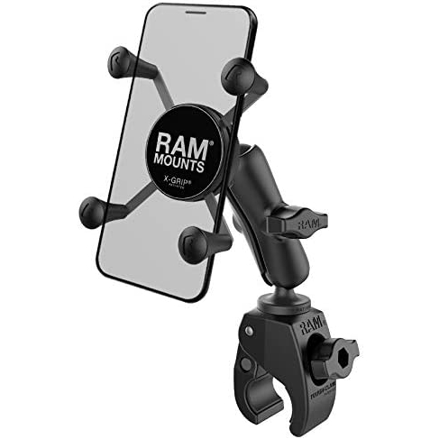Ram Mounts Tough-Claw Küçük Kelepçe Tabanlı Telefon Yuvası Seti RAM-B-400-HOL-UN7BU