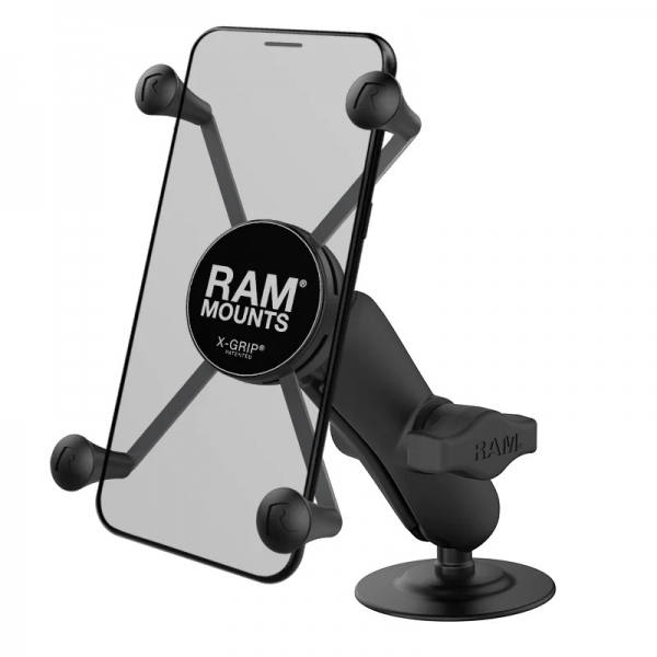 Ram Mounts X-Grip Esnek Yapkan Tabanl Byk Boy Telefon Montaj Seti RAP-B-378-UN10U