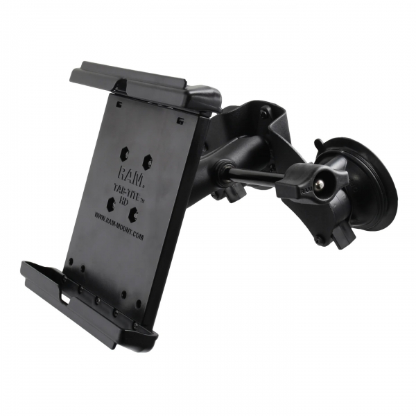 Ram Mounts 8 in Tabletler in ift Vakumlu Tablet Tutucu RAM-B-189-TAB12-ALA1-KRU