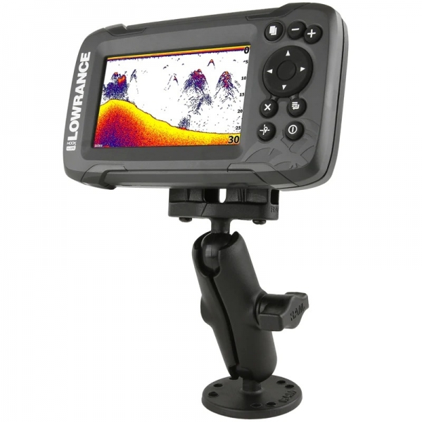  Ram Mounts Lowrance Hook Ve Reveal Serisi in ift Top Yuvas RAM-B-101-LO12