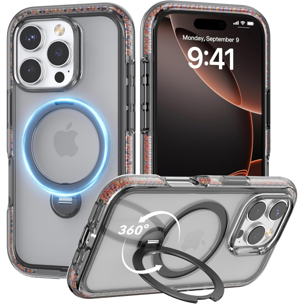 Raptic iPhone 16 Pro Max 360 Spin Klf 