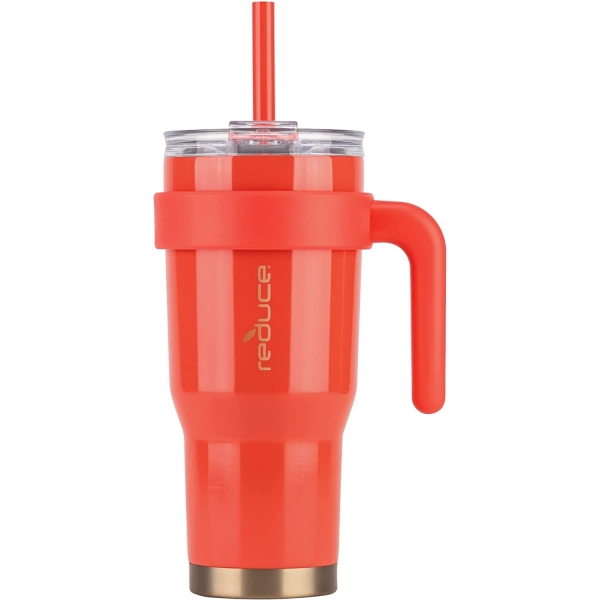 Reduce Pipetli Sapl Paslanmaz elik Termos (700ml, Krmz)