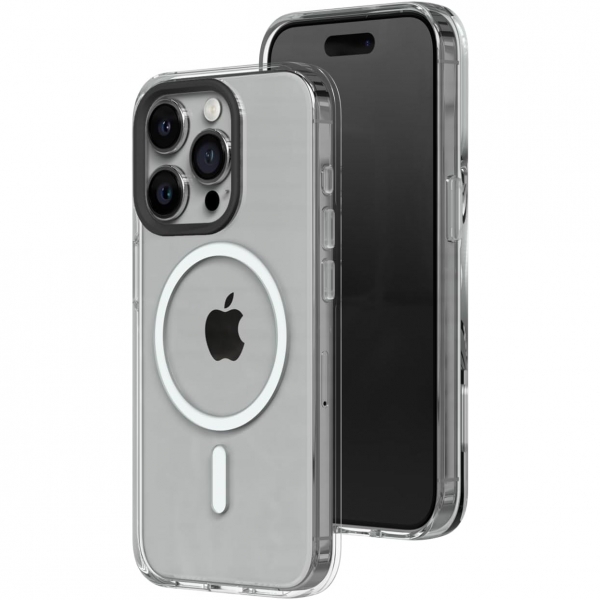 RhinoShield Apple iPhone 15 Pro MagSafe Uyumlu Şeffaf Kılıf 
