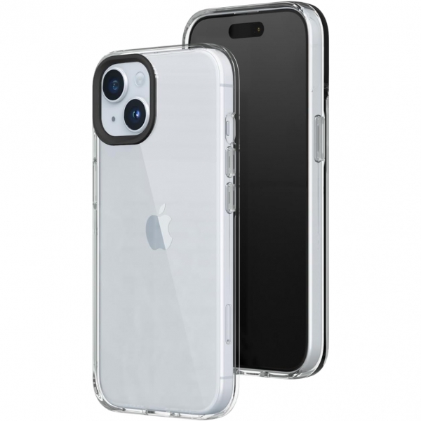 RhinoShield Clear Serisi Apple iPhone 15 Plus Klf (MIL-STD-810G)