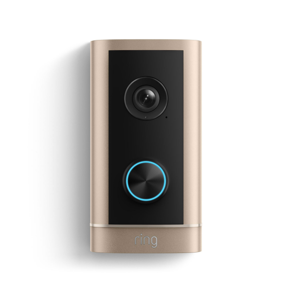 Ring Elite Kablolu Retinal 4K Ak�ll� Kap� Zili(2.Nesil)