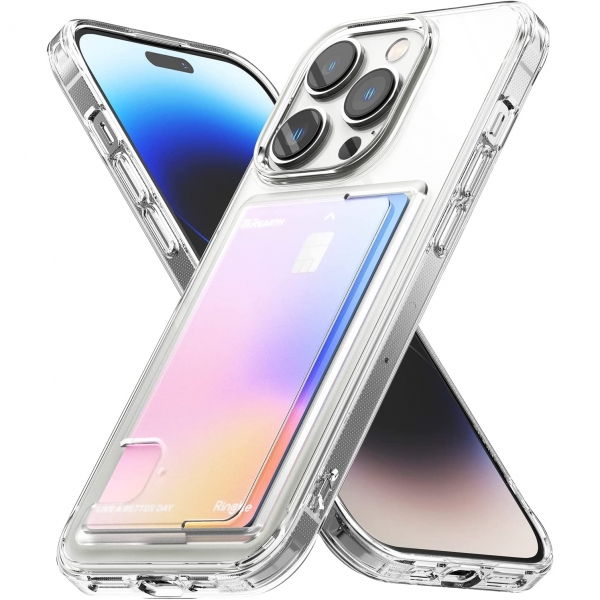 Rin gke Fusion Card Serisi iPhone 14 Pro Czdan Klf