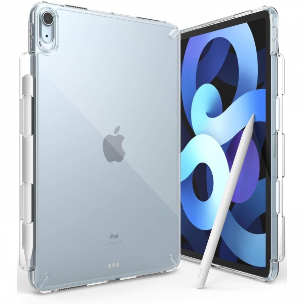 Rin gke Fusion iPad Air 4 Kalem Blmeli Klf