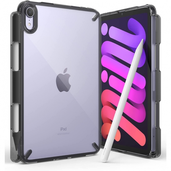 Rin gke Fusion iPad Mini 6 Kalem Blmeli Klf