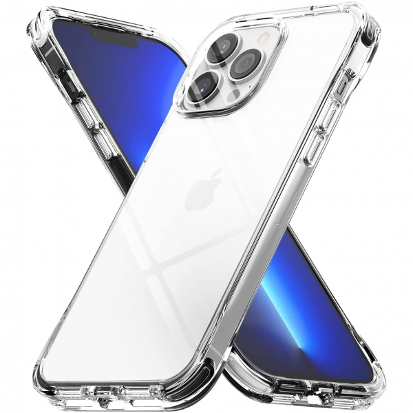Ringke Fusion Serisi iPhone 13 Pro Max Şeffaf Kılıf (MIL-STD-810G)  