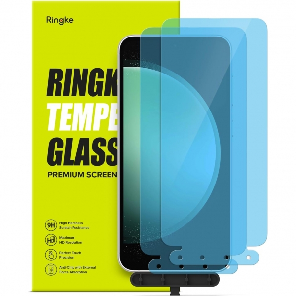 Ringke Galaxy S23 FE Temperli Cam Ekran Koruyucu