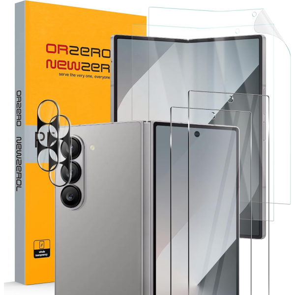 Orzero Galaxy Z Fold 6 Kamera Ve Ekran Koruyucu (6Adet)
