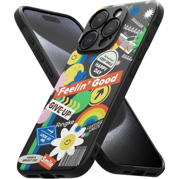Rin gke Onyx Design Serisi Apple iPhone 15 Pro Klf