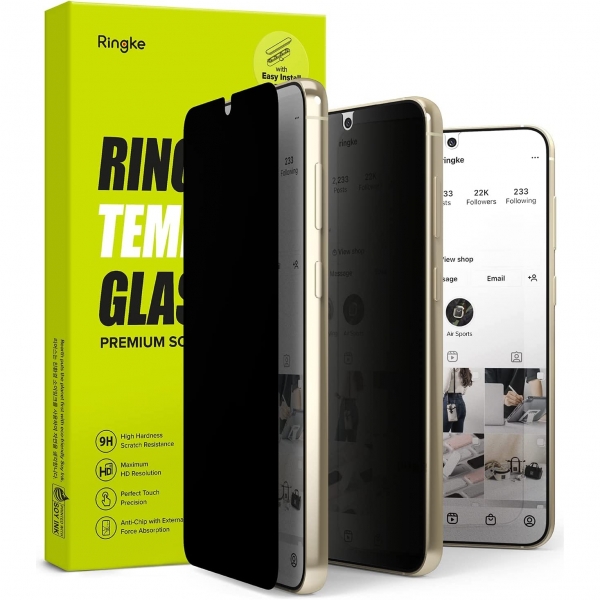 Rin gke Privacy Galaxy S23 Cam Ekran Koruyucu
