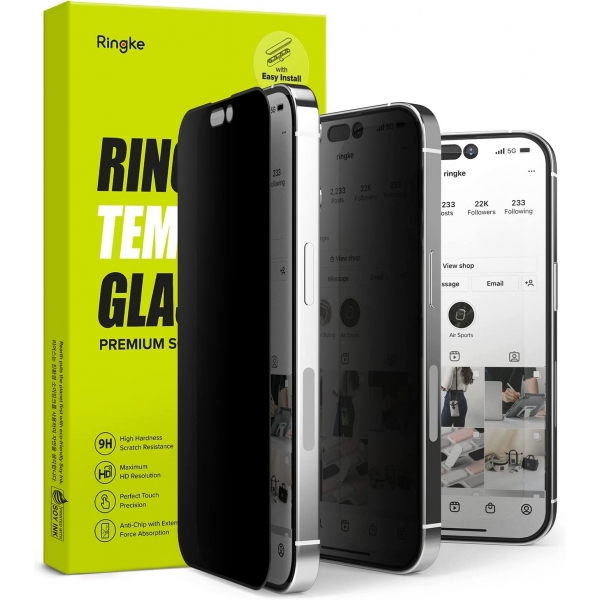 Ringke Privacy iPhone 14 Pro Cam Ekran Koruyucu