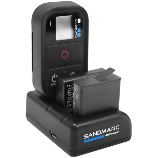 SANDMARC Procharge GoPro ve Smart Remote için Üçlü Şarj Cihazı