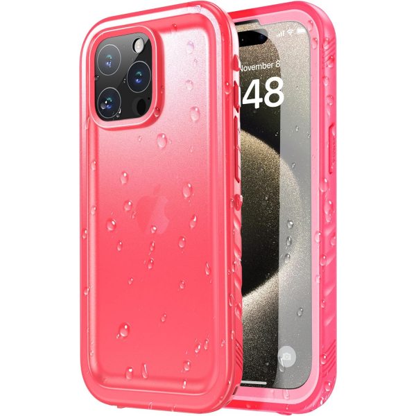 SPORTLINK Apple iPhone 15 Pro Max Su Geirmez Klf (MIL-STD-810G)
