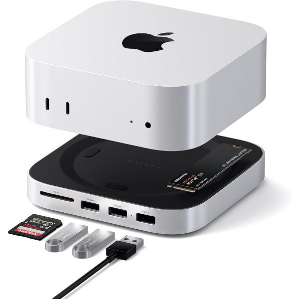 Satechi Mac Mini M4 Stand SSD Hub