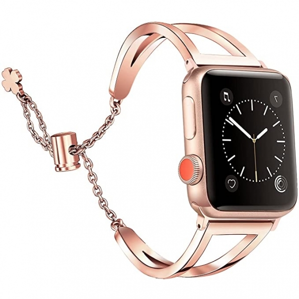 Secbolt Dressy Apple Watch Paslanmaz elik Kay (41mm)
