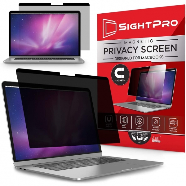 SightPro MacBook Pro Privacy Manyetik Ekran Koruyucu (16 inç)