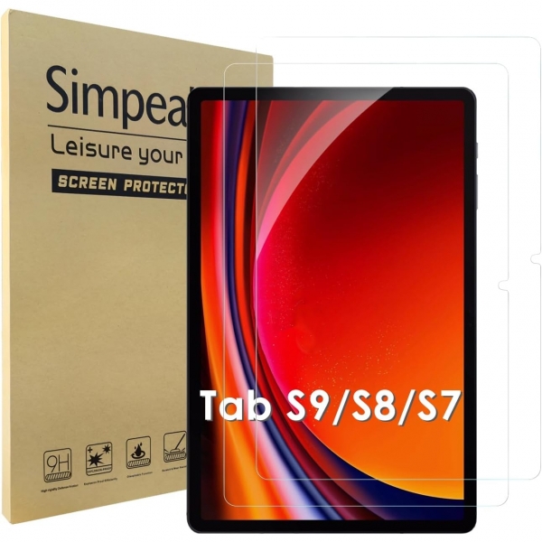 Simpeak Samsung Galaxy Tab S9 Ekran Koruyucu (2 Adet)