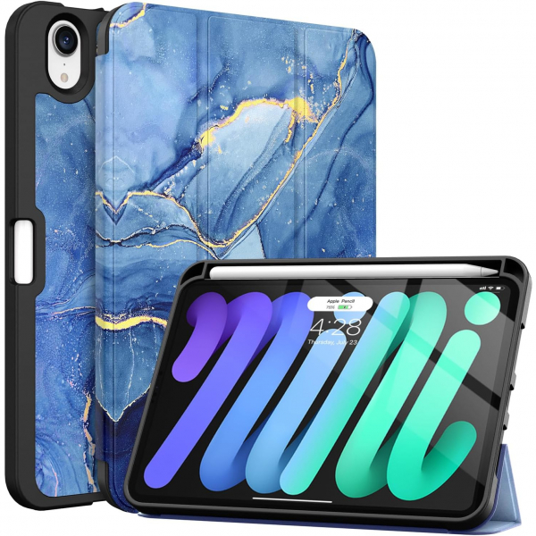 Soke Apple iPad Mini 6/7 Uyumlu Standl Klf 