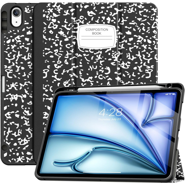 Soke Kalem Blmeli iPad Air Klf (11 in)