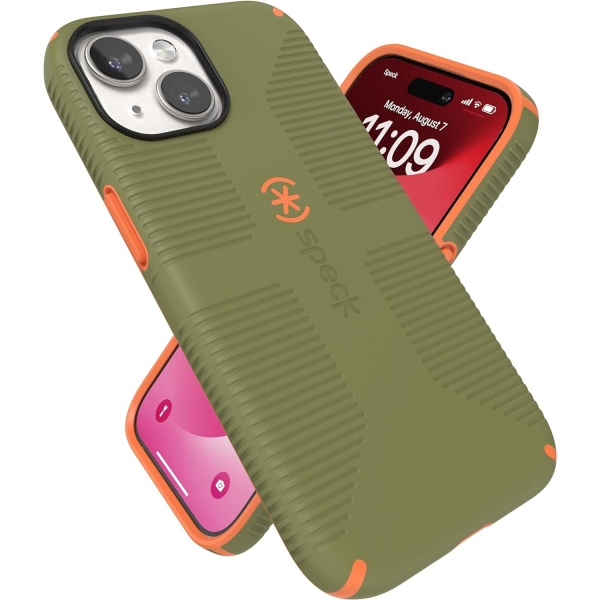 Speck Apple iPhone 15 CandyShell Grip Serisi Klf (MIL-STD-810G)