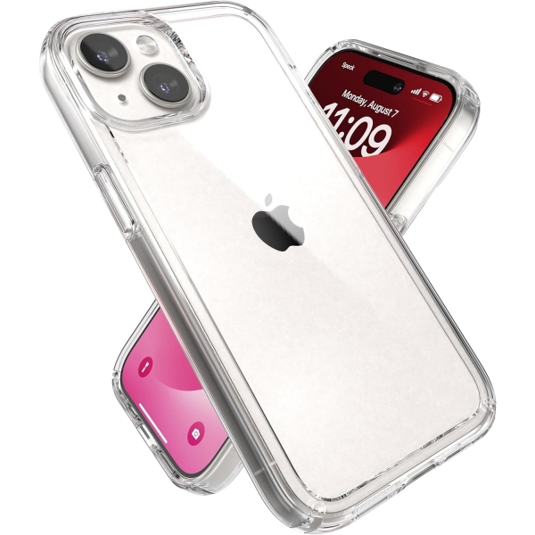 Speck Apple iPhone 15 Chic Slim Serisi Klf (MIL-STD-810G)