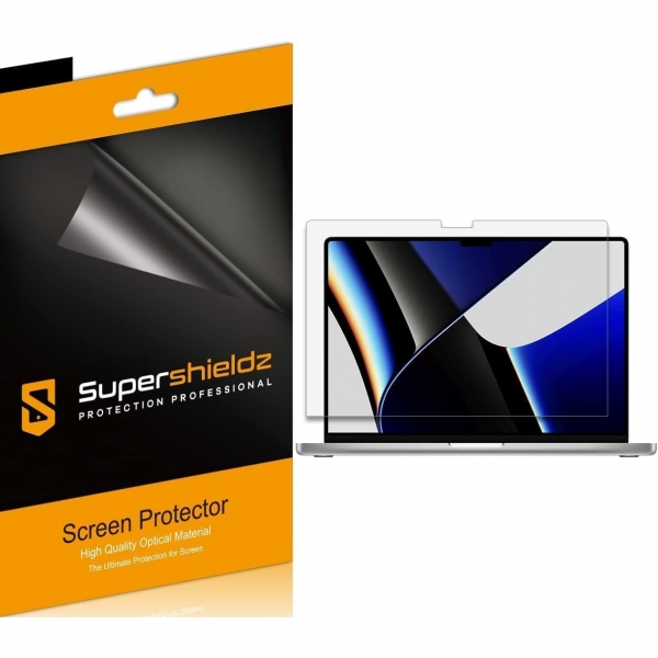 SuperShieldz MacBook Pro Ekran Koruyucu(16 in)(3 Adet)
