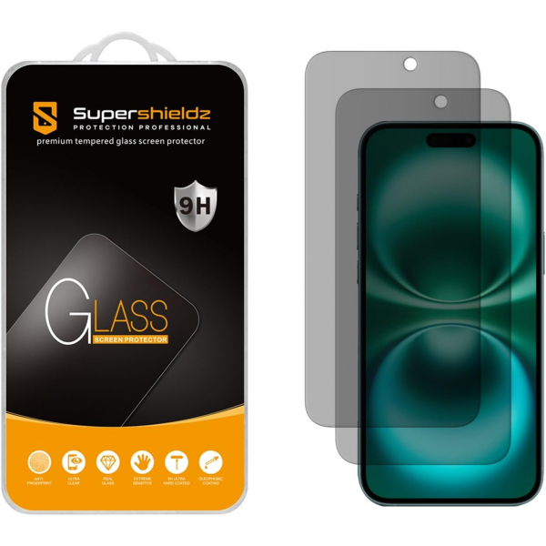 Supershieldz Apple iPhone 16 Privacy Ekran Koruyucu